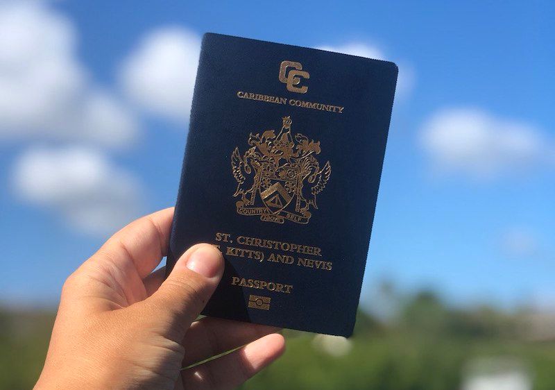 Паспорт Сент-Китс и Невис